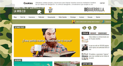 Desktop Screenshot of marketingguerrilla.es